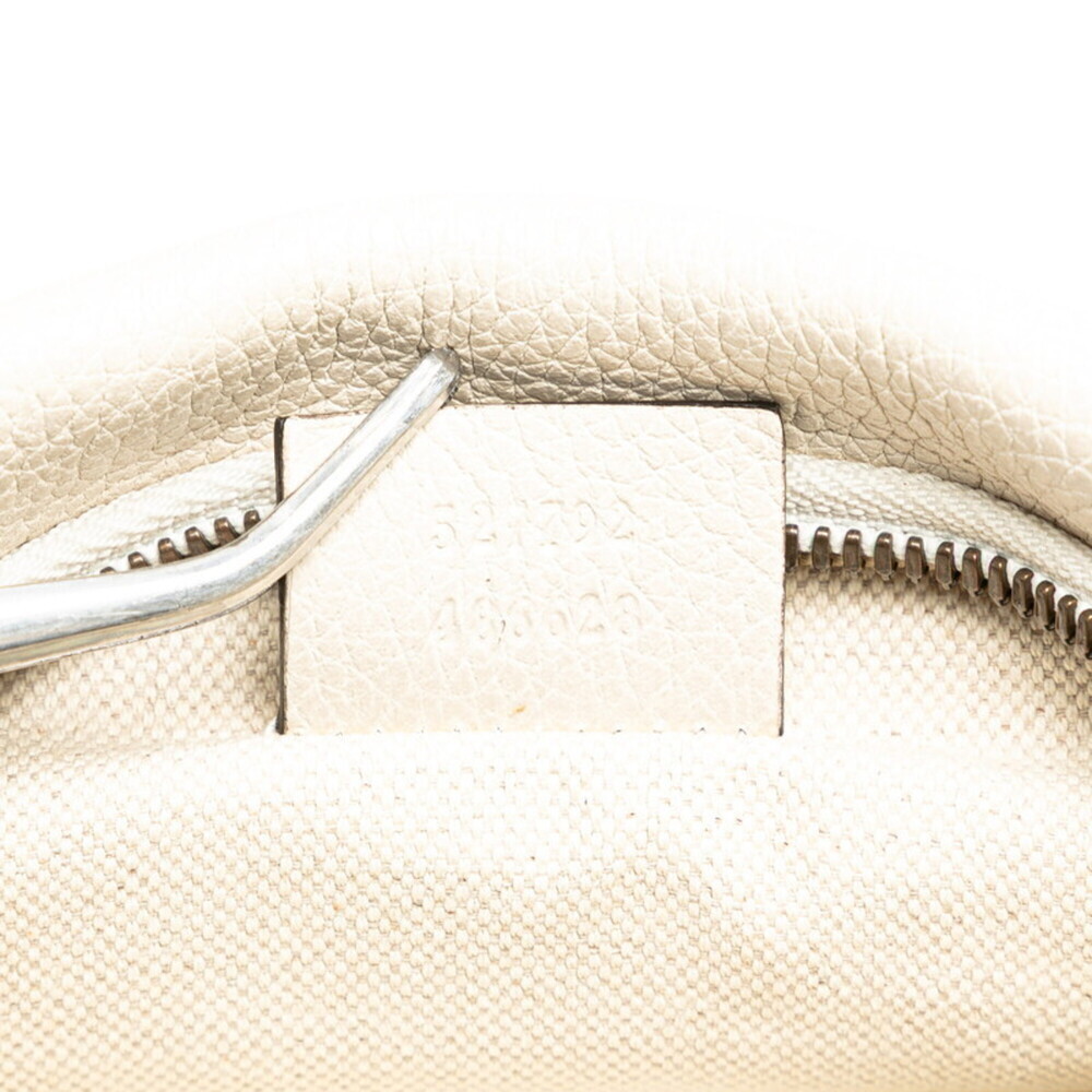 GUCCI White Leather Fanny Pack - Picture 10 of 11